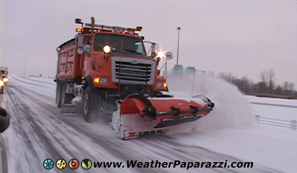 Snow plow footage